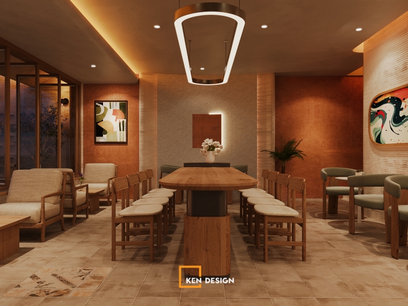 Thiết kế quán VCV Coffee tại Thái Nguyên